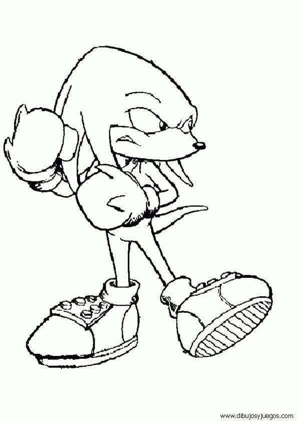 dibujos-de-sonic-020 | Dibujos y juegos, para pintar y colorear