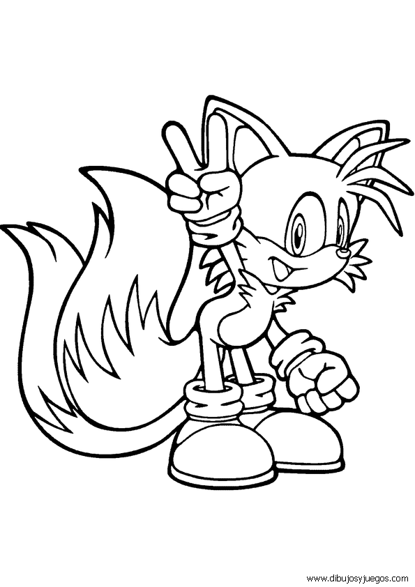 dibujos-de-sonic-048 | Dibujos y juegos, para pintar y colorear